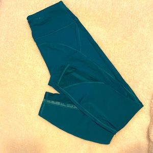 EUC Athleta Teal lightning pant, size S